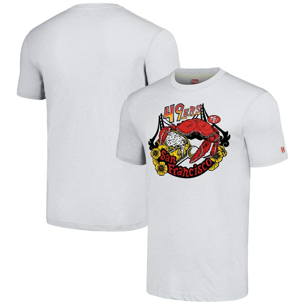 San Francisco 49ers Homage Unisex NFL x Guy Fieri’s Flavortown Tri-Blend T-Shirt | NFL New