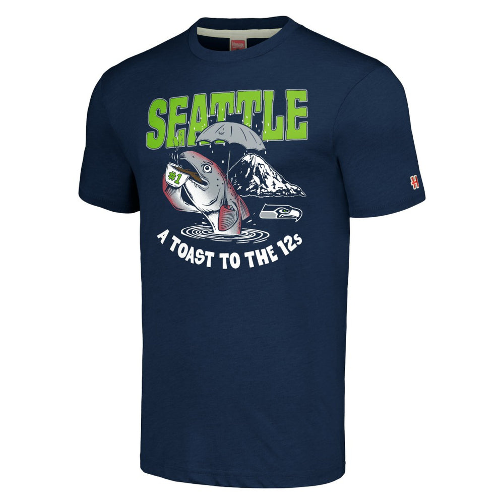 Seattle Seahawks Homage Unisex NFL x Guy Fieri’s Flavortown Tri-Blend T-Shirt | NFL Outlet