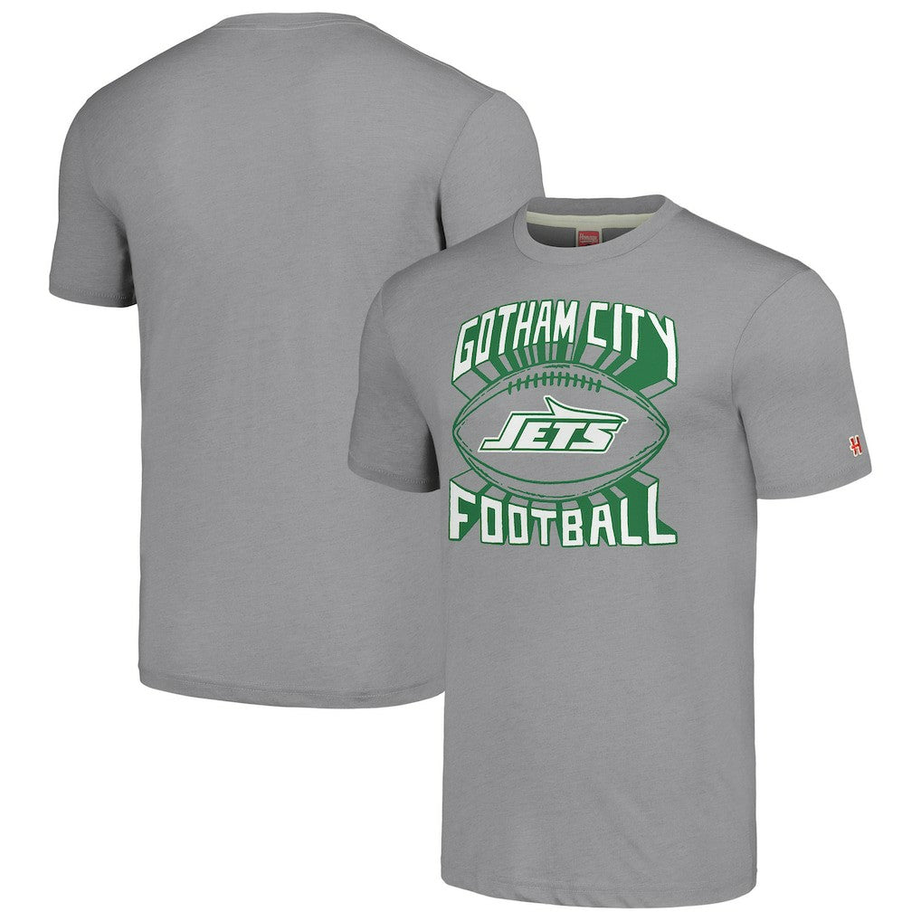 New York Jets Homage Hyper Local Tri-Blend T-Shirt | NFL Outlet
