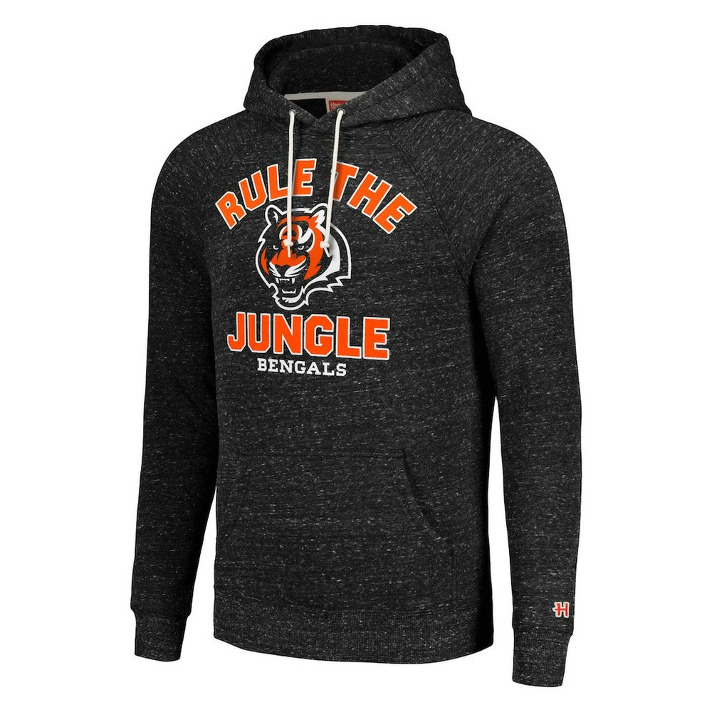 Cincinnati Bengals Homage Unisex Hyperlocal Raglan Pullover Hoodie | NFL Hot