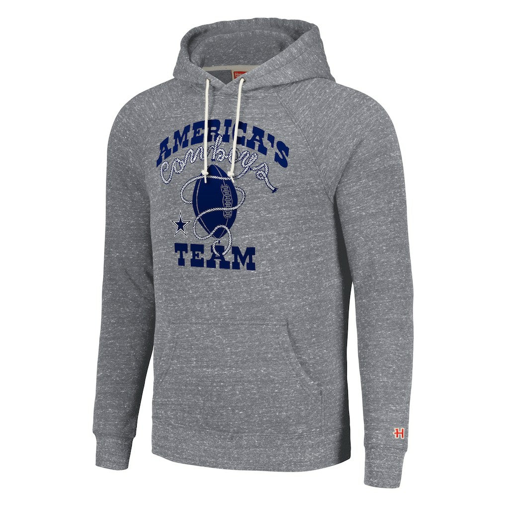 Dallas Cowboys Homage Unisex Hyperlocal Raglan Pullover Hoodie | NFL Discount