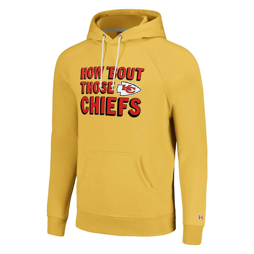 Kansas City Chiefs Homage Unisex Hyperlocal Raglan Pullover Hoodie | NFL Outlet