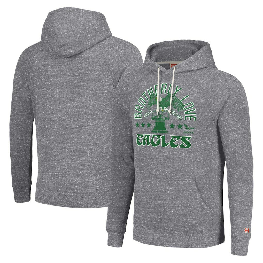 Philadelphia Eagles Homage Unisex Hyperlocal Raglan Pullover Hoodie | NFL New