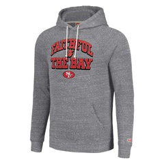 San Francisco 49ers Homage Unisex Hyperlocal Raglan Pullover Hoodie | NFL New