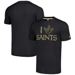 New Orleans Saints Homage Unisex The NFL ASL Collection by Love Sign Tri-Blend T-Shirt | NFL Sale