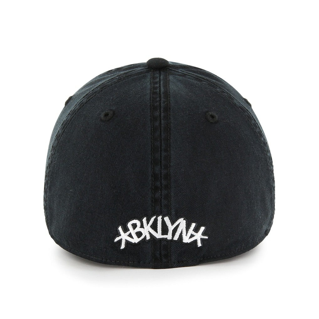 Black Brooklyn Nets '47 Classic Franchise Fitted Hat | NBA