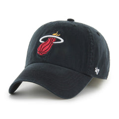 Black Miami Heat '47 Classic Franchise Fitted Hat | NBA