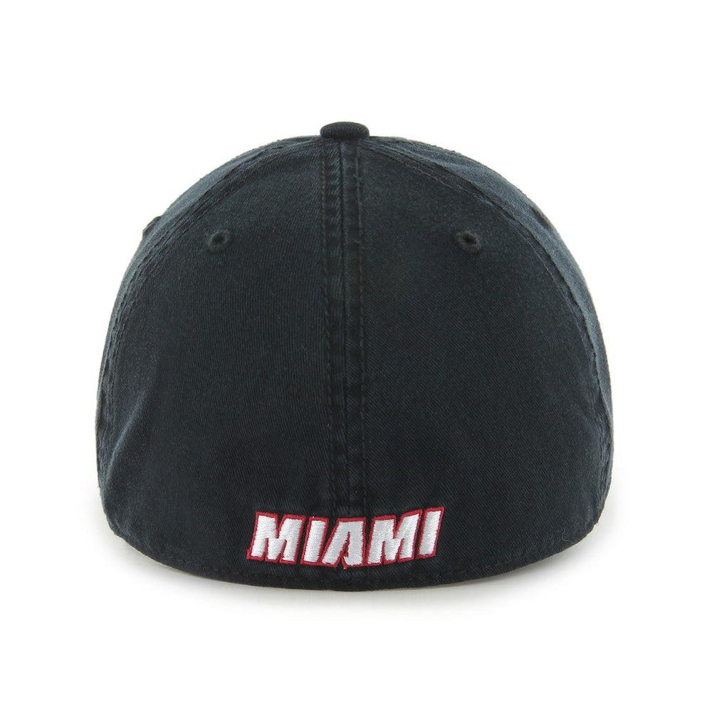 Black Miami Heat '47 Classic Franchise Fitted Hat | NBA