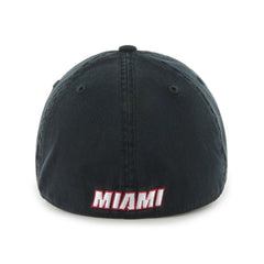Black Miami Heat '47 Classic Franchise Fitted Hat | NBA