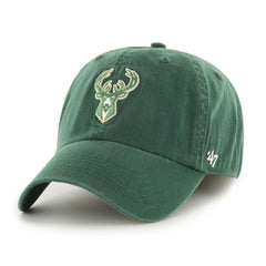Hunter Green Milwaukee Bucks '47 Classic Franchise Fitted Hat | NBA