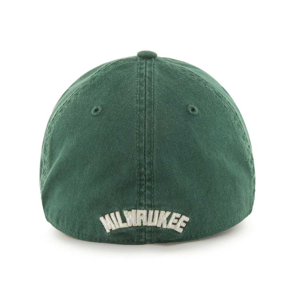 Hunter Green Milwaukee Bucks '47 Classic Franchise Fitted Hat | NBA