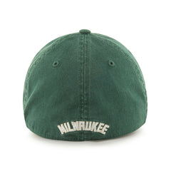 Hunter Green Milwaukee Bucks '47 Classic Franchise Fitted Hat | NBA