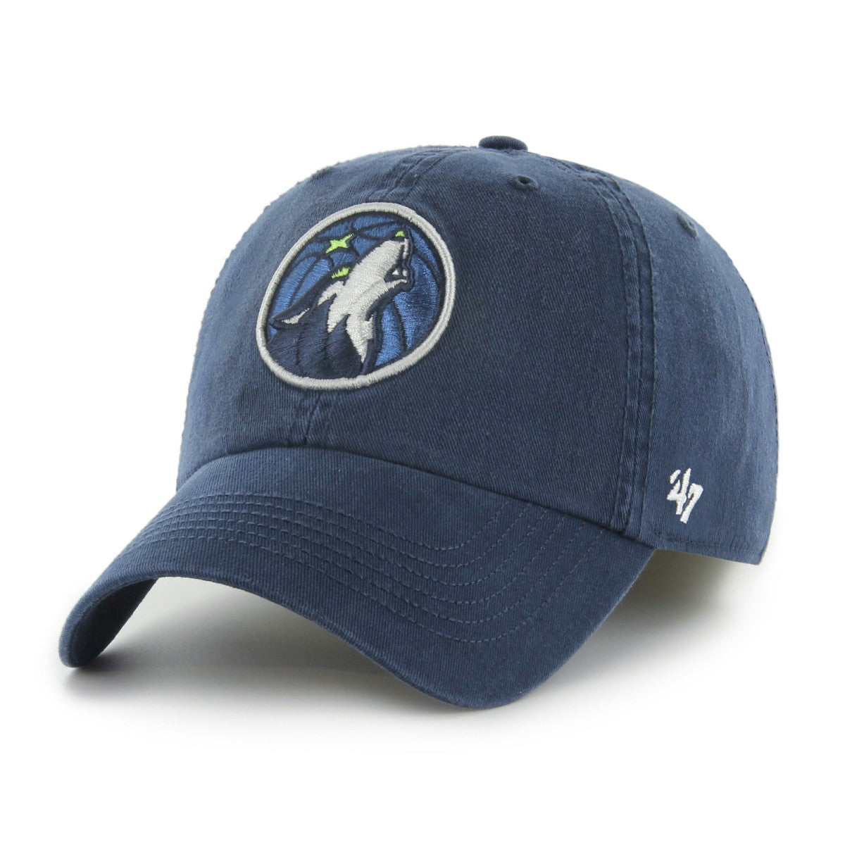 Navy Minnesota Timberwolves '47 Classic Franchise Fitted Hat | NBA