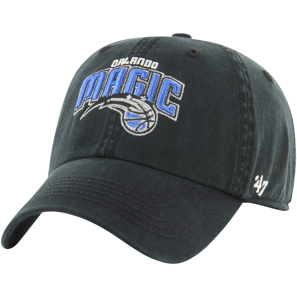 Black Orlando Magic '47 Classic Franchise Fitted Hat | NBA