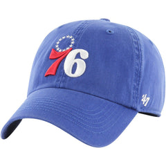 Royal Philadelphia 76ers '47 Alternate Logo Classic Franchise Fitted Hat | NBA