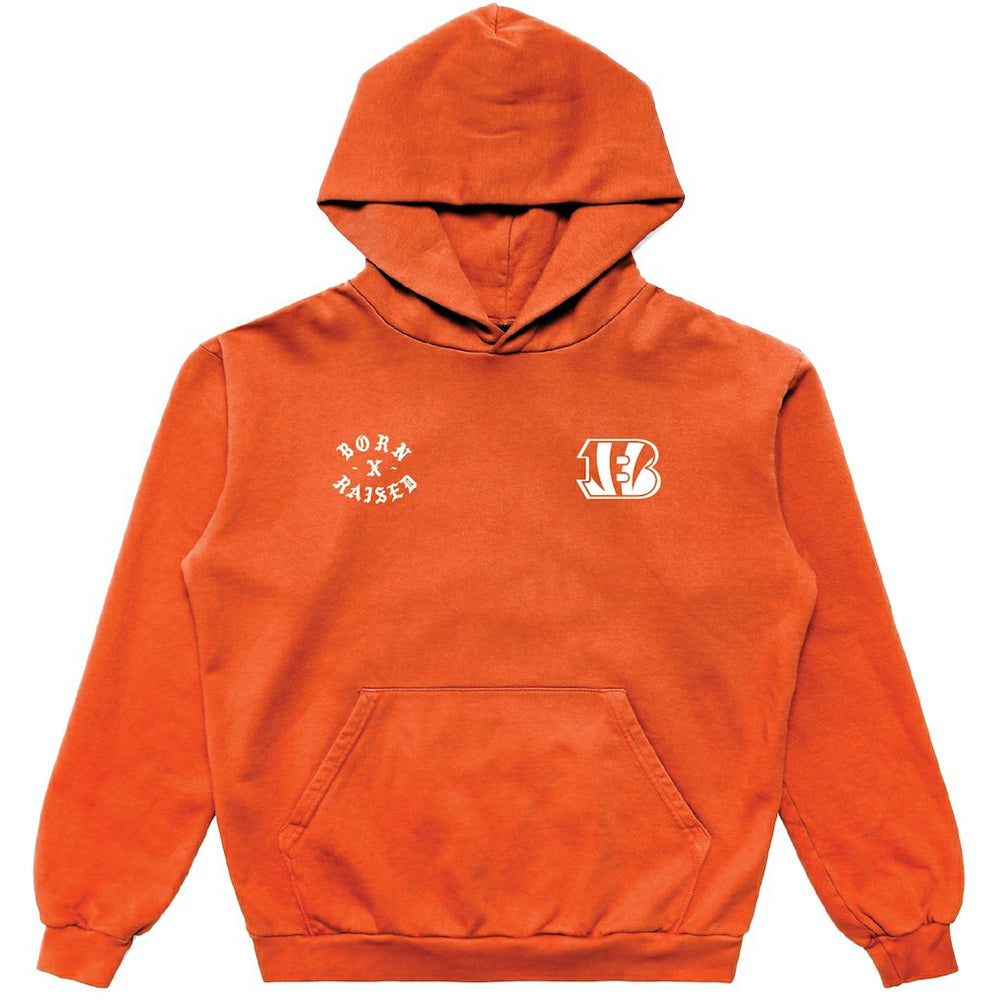 Cincinnati Bengals Born x Raised Unisex Pullover Hoodie | NFL Outlet