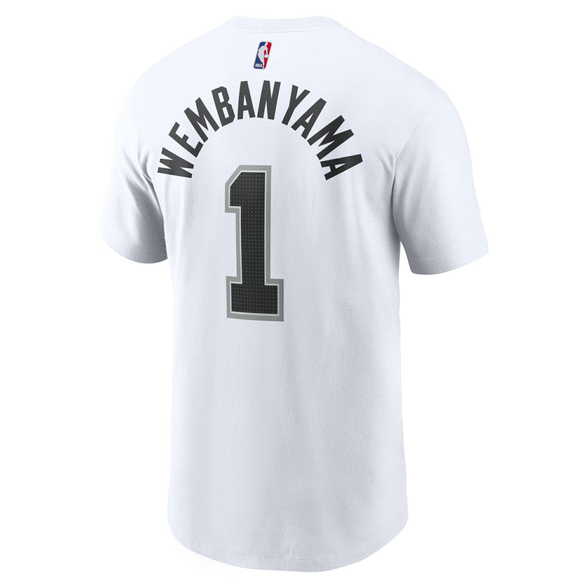 White Victor Wembanyama San Antonio Spurs Icon 2022/23 Name & Number T-Shirt | NBA