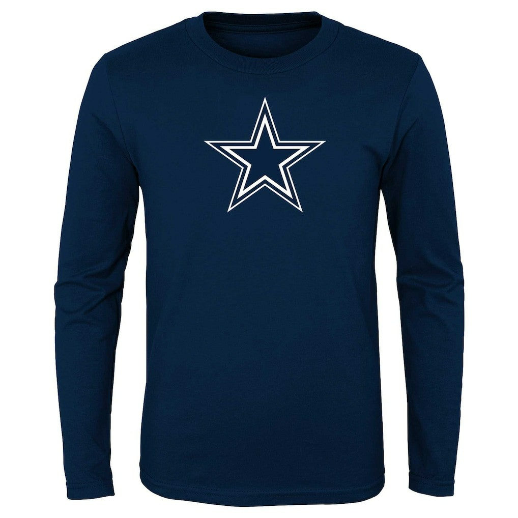 Dallas Cowboys Preschool Primary Logo Long Sleeve T-Shirt | NFL Hot