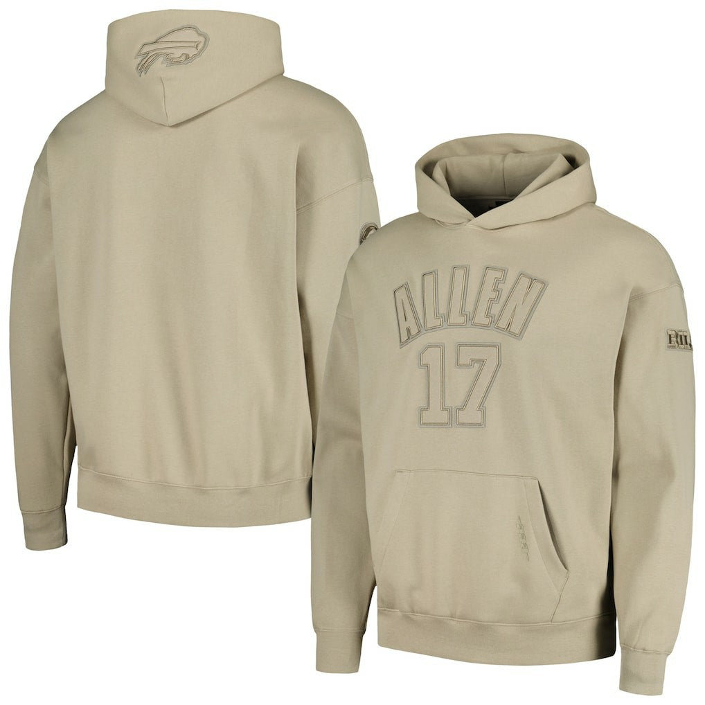 Buffalo Bills Josh Allen  Pro Standard Player Name & Number Pullover Hoodie | NFL US