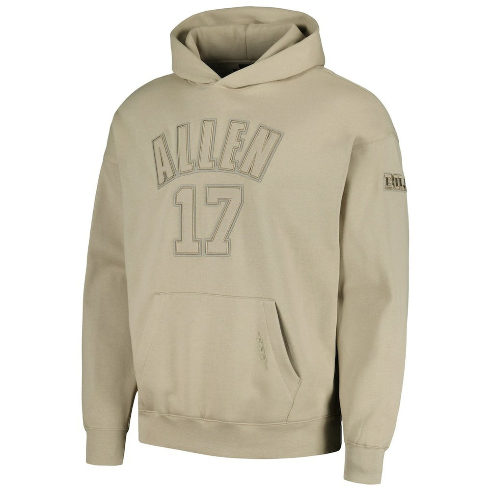 Buffalo Bills Josh Allen  Pro Standard Player Name & Number Pullover Hoodie | NFL US