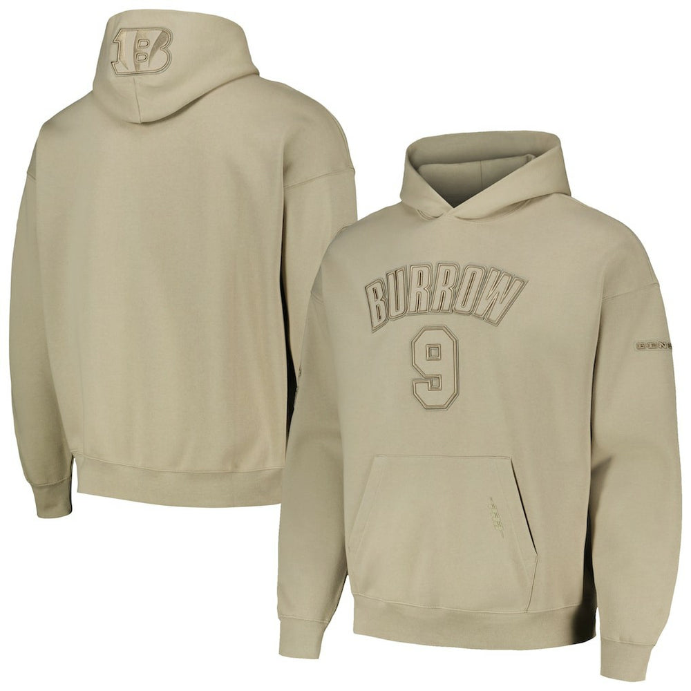 Cincinnati Bengals Joe Burrow  Pro Standard Player Name & Number Pullover Hoodie | NFL US