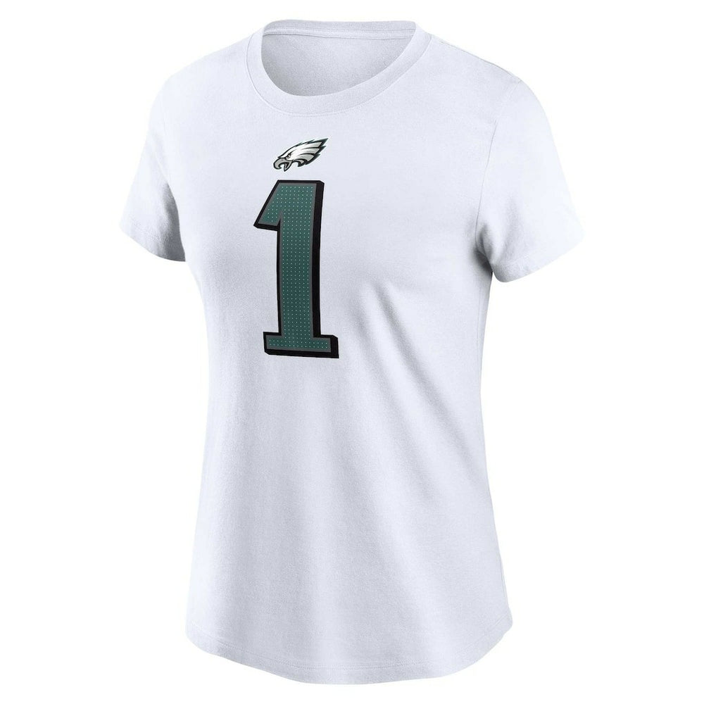 Philadelphia Eagles Jalen Hurts  Women's Player Name & Number T-Shirt | NFL Near me