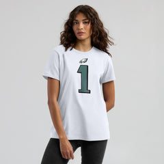 Philadelphia Eagles Jalen Hurts  Women's Player Name & Number T-Shirt | NFL Near me