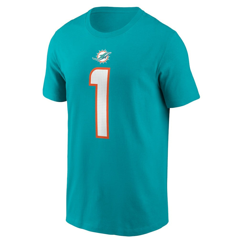 Miami Dolphins Tua Tagovailoa  Player Name & Number T-Shirt | NFL Near me