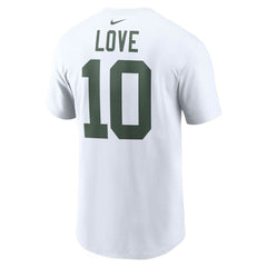 Green Bay Packers Jordan Love  Player Name & Number T-Shirt | NFL Near me
