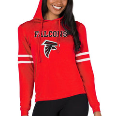 Atlanta Falcons Concepts Sport Women's Marathon Lightweight Lounge Pullover Hoodie | NFL Outlet