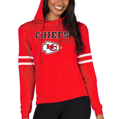 Kansas City Chiefs Concepts Sport Women's Marathon Lightweight Lounge Pullover Hoodie | NFL On sale