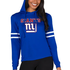 New York Giants Concepts Sport Women's Marathon Lightweight Lounge Pullover Hoodie | NFL Sale