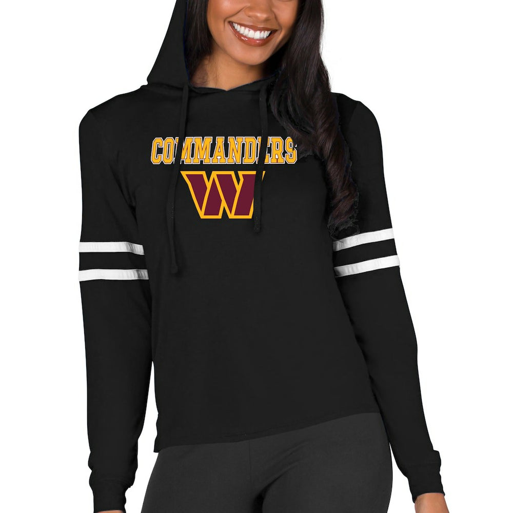 Washington Commanders Concepts Sport Women's Marathon Lightweight Lounge Pullover Hoodie | NFL Discount
