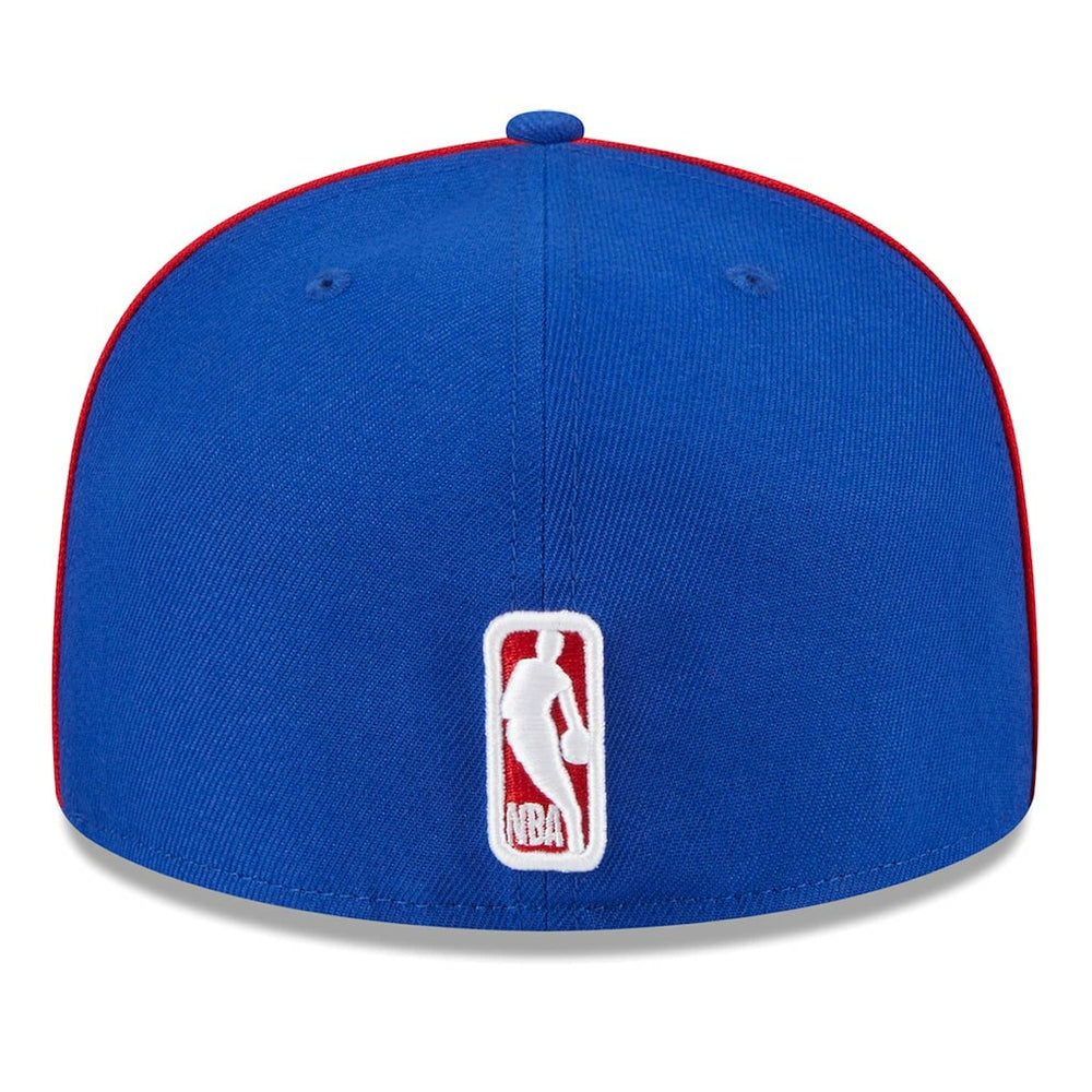 Royal Philadelphia 76ers Piped & Flocked 59Fifty Fitted Hat | NBA