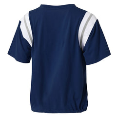 Dallas Cowboys WEAR by Erin Andrews Women's Cinched Colorblock T-Shirt | NFL Sale