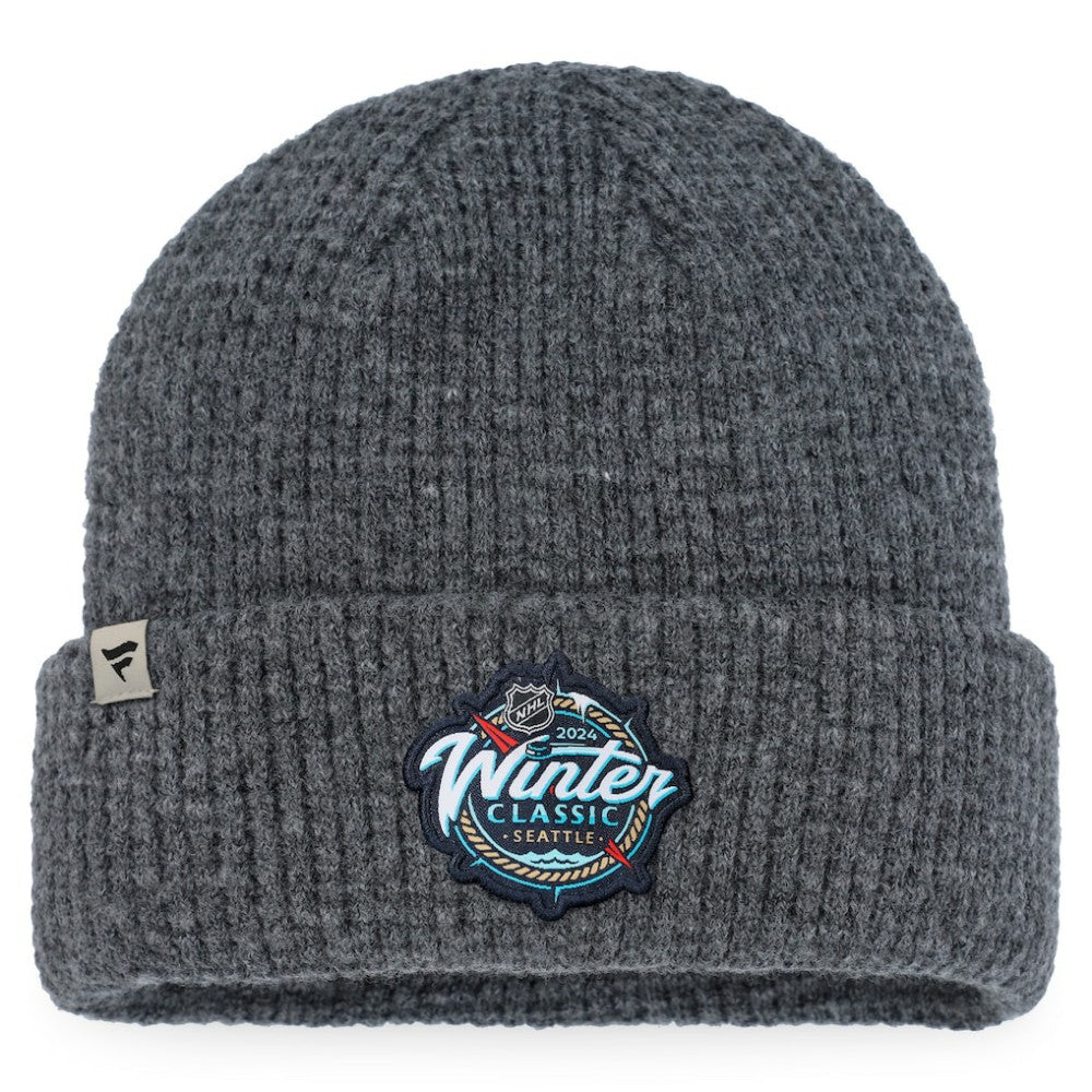 Vegas Golden Knights Fanatics 2024 NHL Winter Classic Fisherman Cuffed Knit Hat -  NHL Hats