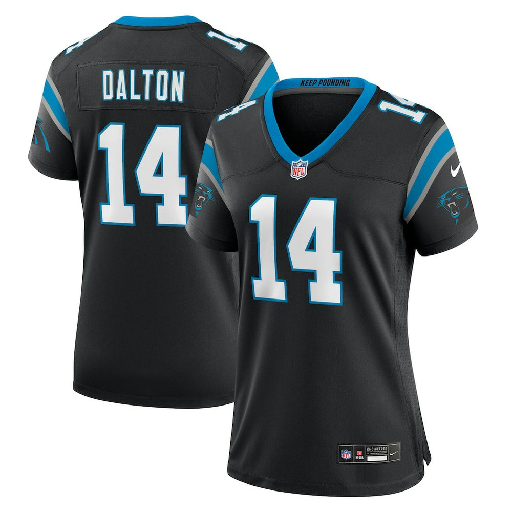 Carolina Panthers Andy Dalton  Women's Team Game Jersey | NFL Outlet