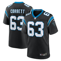 Carolina Panthers Austin Corbett  Team Game Jersey | NFL Hot