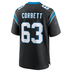 Carolina Panthers Austin Corbett  Team Game Jersey | NFL Hot