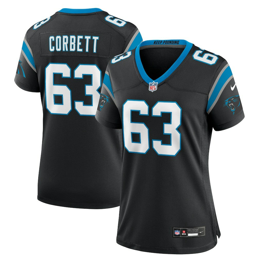 Carolina Panthers Austin Corbett  Women's Team Game Jersey | NFL US