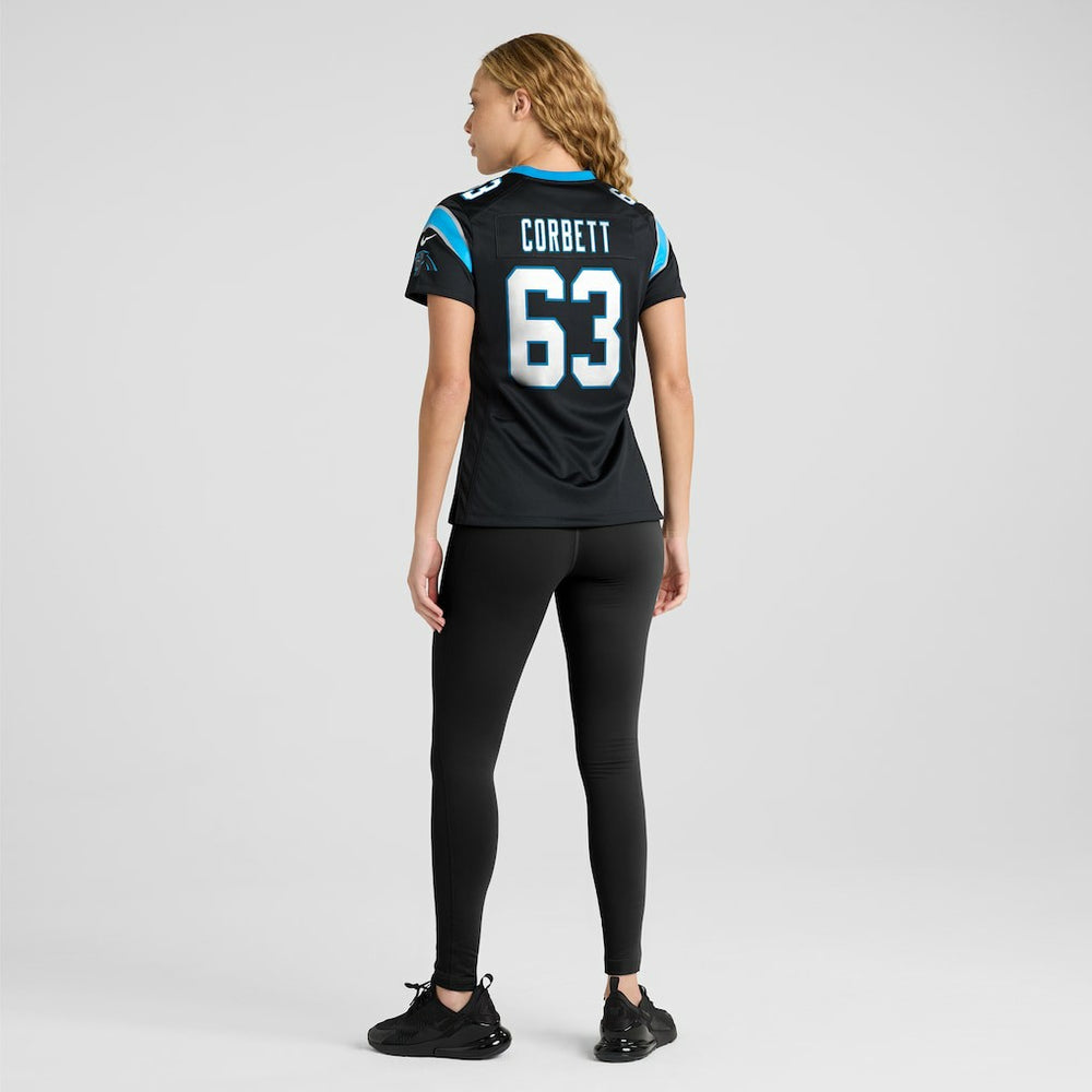 Carolina Panthers Austin Corbett  Women's Team Game Jersey | NFL US
