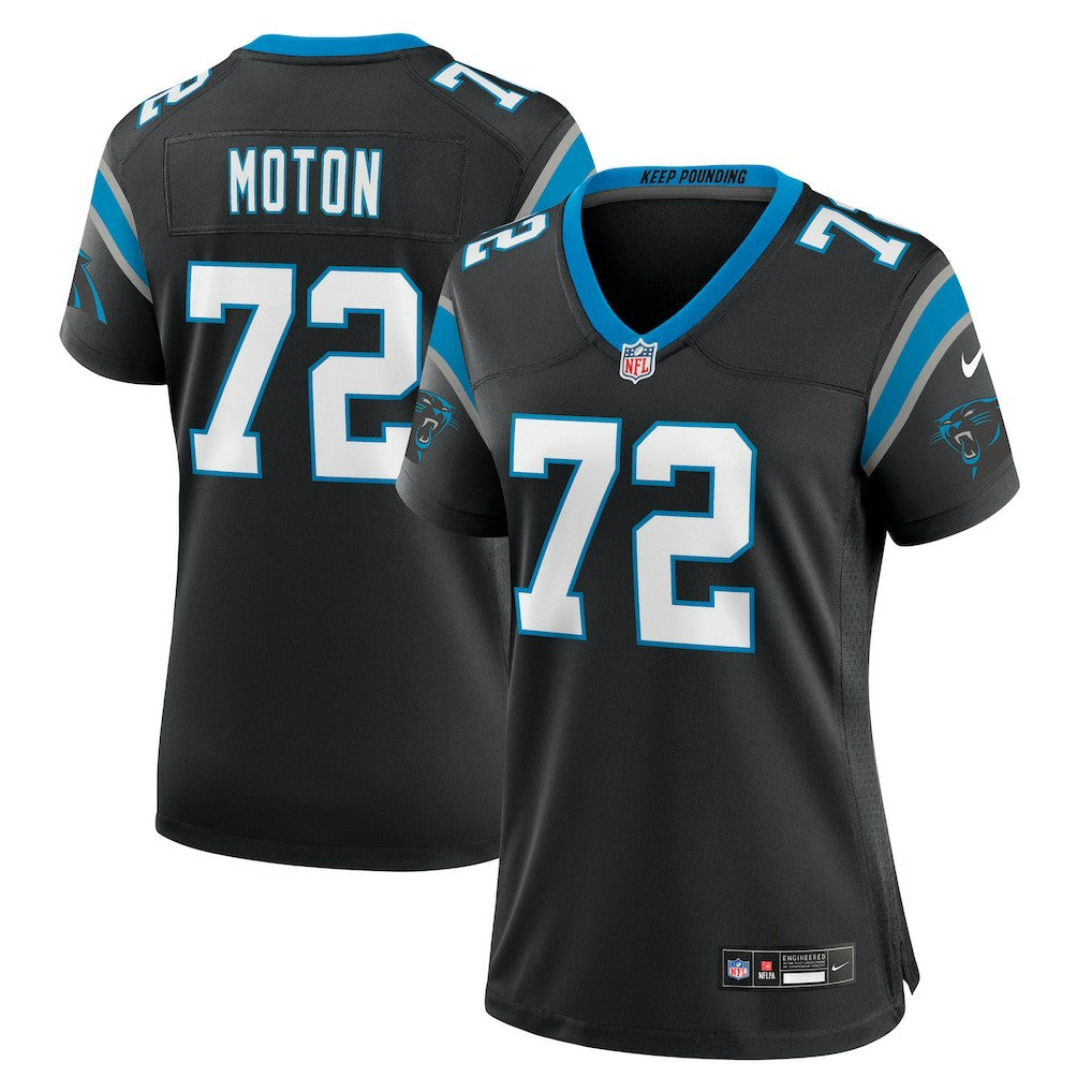 Carolina Panthers Taylor Moton  Women's Team Game Jersey | NFL Discount