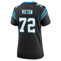 Carolina Panthers Taylor Moton  Women's Team Game Jersey | NFL Discount