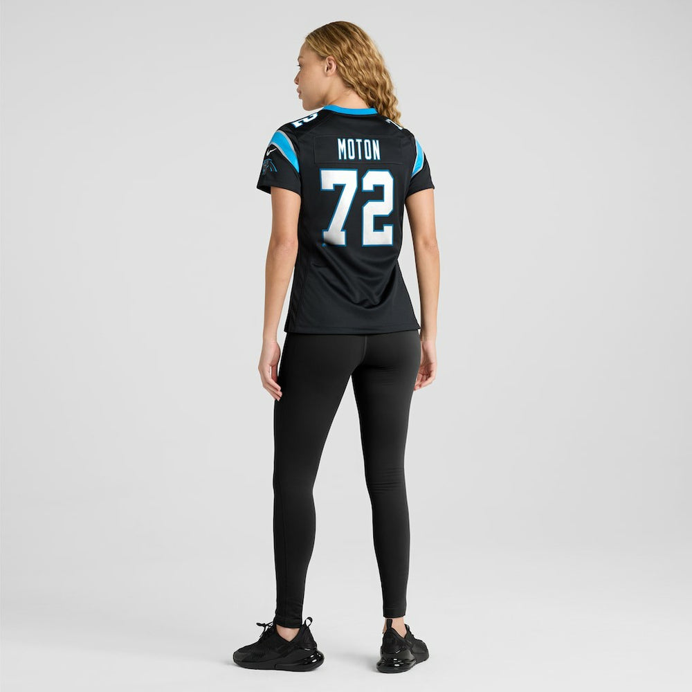 Carolina Panthers Taylor Moton  Women's Team Game Jersey | NFL Discount