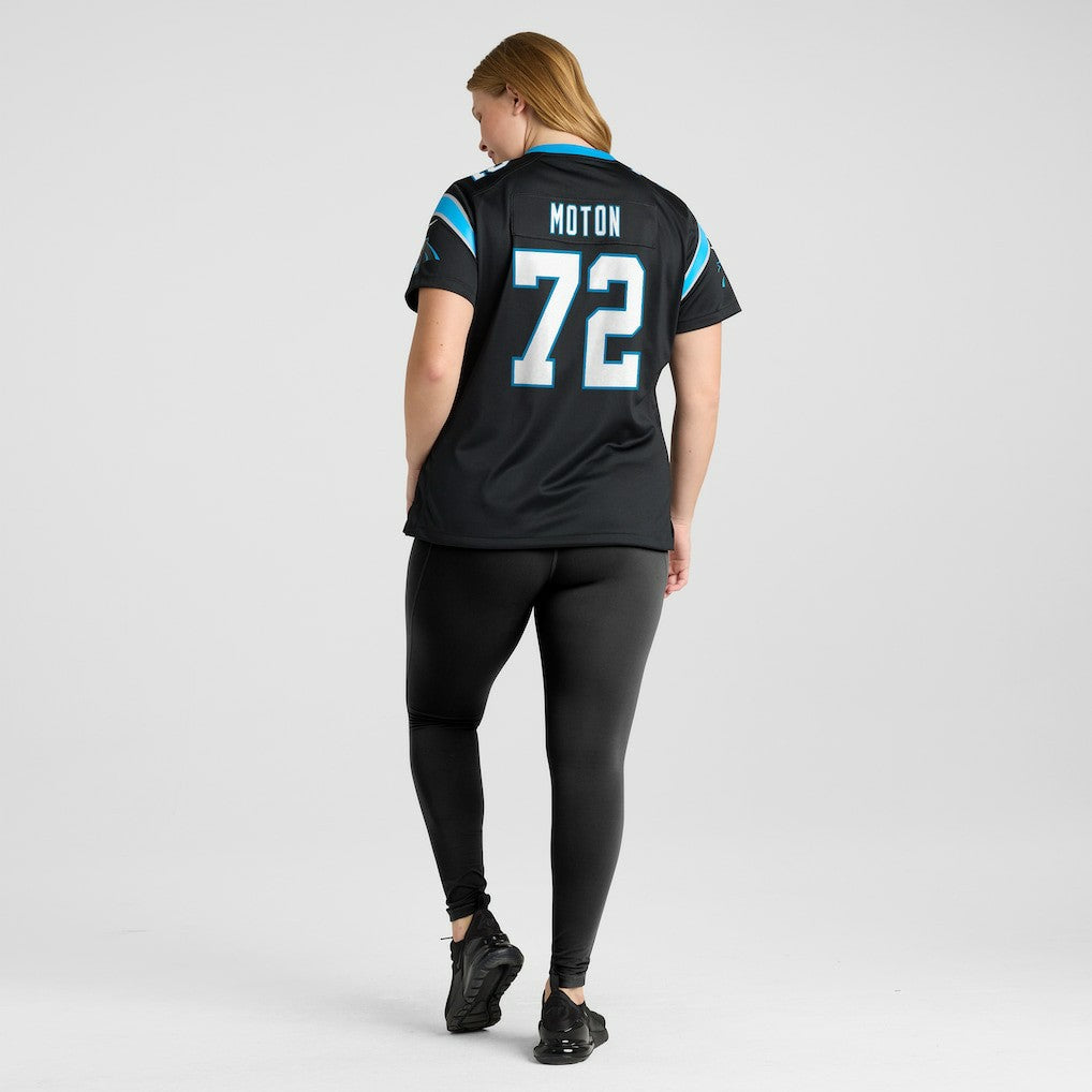 Carolina Panthers Taylor Moton  Women's Team Game Jersey | NFL Discount