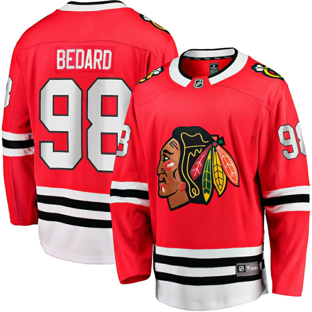 Connor Bedard Chicago Blackhawks Fanatics Home Breakaway Player Jersey -  NHL Jerseys