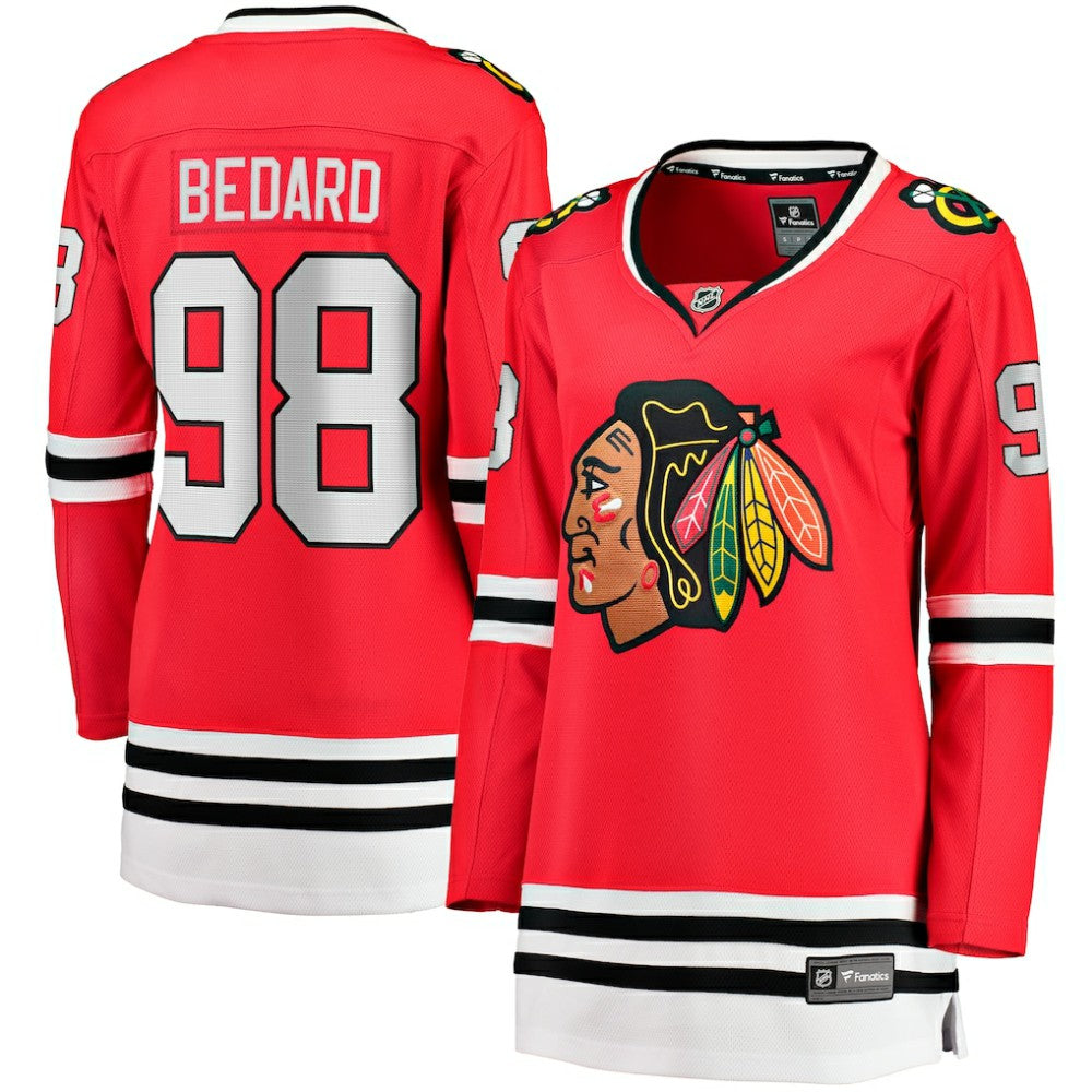 Connor Bedard Chicago Blackhawks Fanatics Women's Home Breakaway Player Jersey -  NHL Jerseys