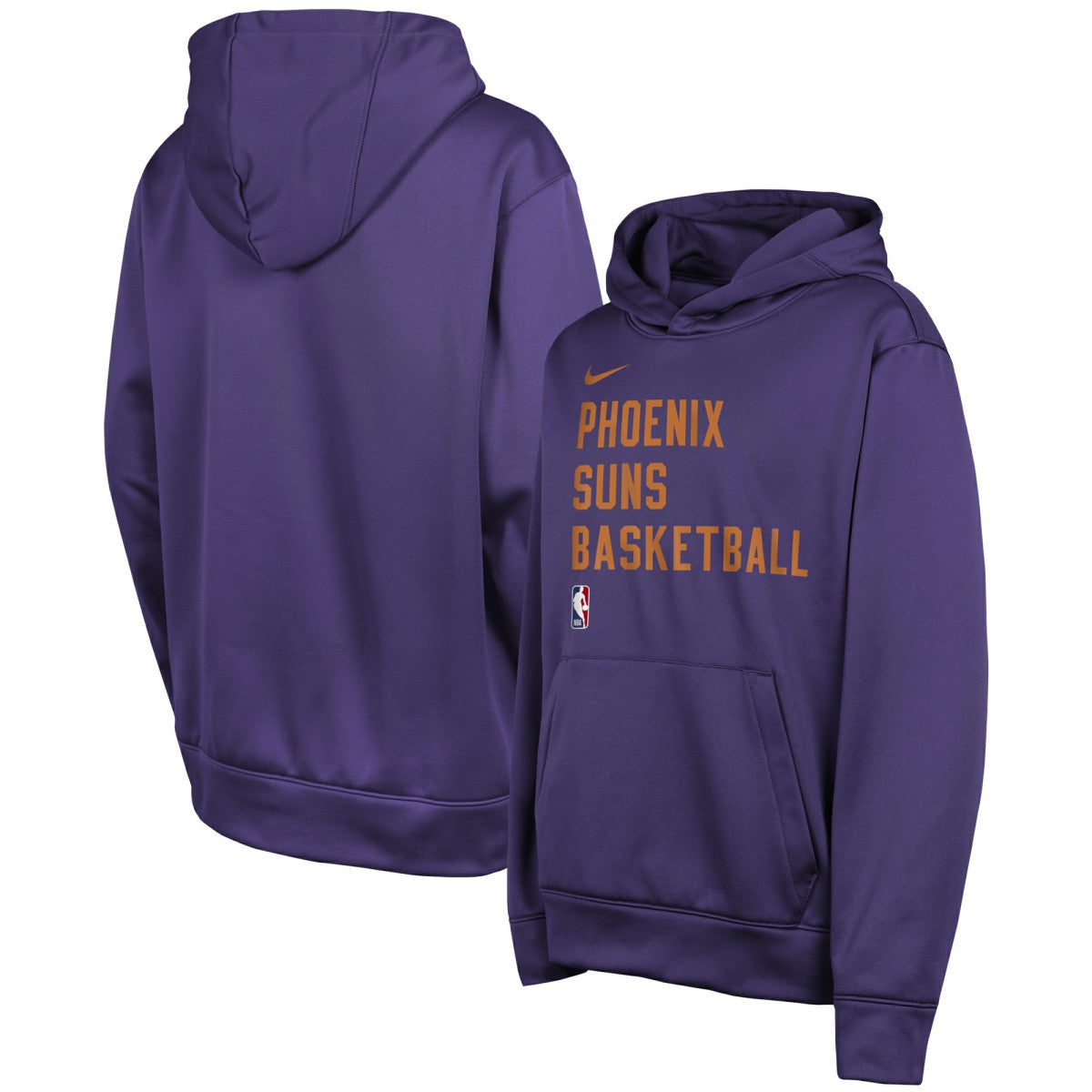 Purple Phoenix Suns Youth Spotlight Performance Pullover Hoodie | NBA