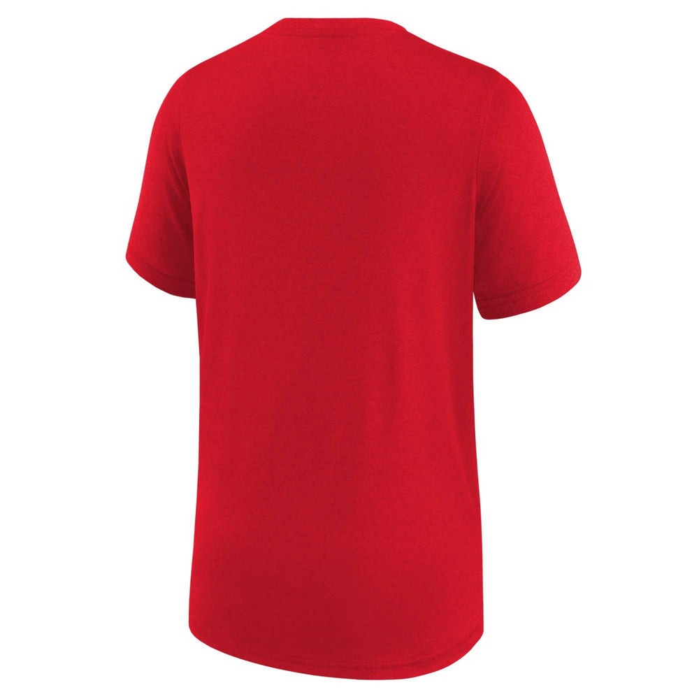Red Toronto Raptors Youth Essential Practice T-Shirt | NBA
