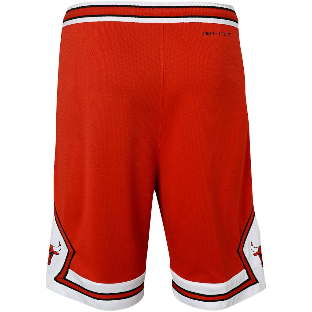 Red Chicago Bulls Youth Icon Edition Mesh Performance Swingman Shorts | NBA